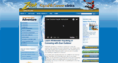 Desktop Screenshot of kayaklesson.com